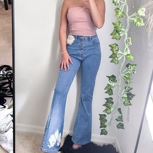 DIY Bell Bottom Jeans